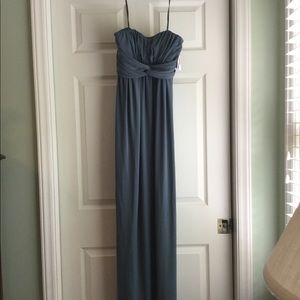 Jessica Simpson strapless maxi dress
